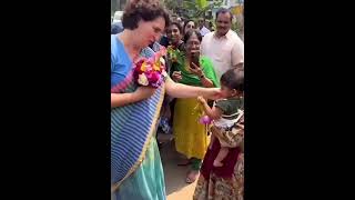 Priyanka Gandhi in Wayanad  Part  22  Shorts  Election 2024  Think before doing  Rahul Ghandi [upl. by Yntirb715]