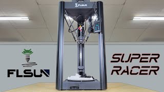 FLSun Super Racer Delta 3D Printer Review [upl. by Saberio140]