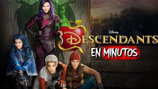 DESCENDIENTES Toda la Saga de Disney  RESUMEN [upl. by Adyan]