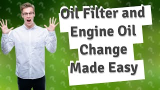 How Can I Change the Oil Filter and Engine Oil on My TOYOTA AYGO 1 AB10 [upl. by Aicinod]