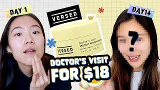 Honest Review 14 days WITH VERSED Doctors Visit Instant Resurfacing Mask [upl. by Lissner604]