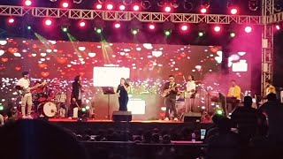 Live Performance By Srinisha Jayaseelan amp Sam Vishal sivaangi srinisha samvishal SamVishal ytb [upl. by Busey]