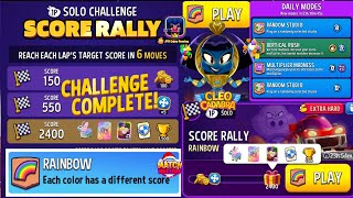 Rainbow Solo Challenge Score Rally2300 Score Random Studio Daily Mode Match Masters [upl. by Tina43]