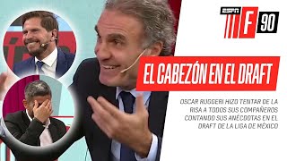 ¡IMPERDIBLE ANÉCDOTA Ruggeri HIZO REÍR A TODOS contando su experiencia en el Draft mexicano [upl. by Rutger827]