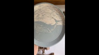 How to do sgraffito ❤️ [upl. by Akayas378]