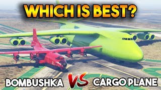 GTA 5 ONLINE  BOMBUSHKA VS CARGO PLANE WHICH IS BEST [upl. by Raseda]