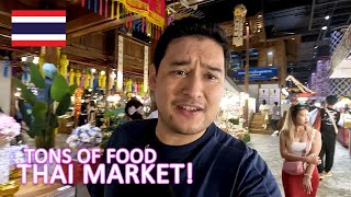 The Best Bangkok Mall Food Court  ICONSIAM [upl. by Oranneg]