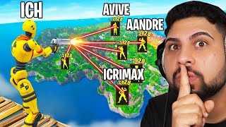 ich habe 24 STUNDEN YouTuber GEHACKT in Fortnite [upl. by Ennairda]