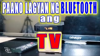 Paano lagyan ng Bluetooth ang TV  Bluetooth Transmitter for TV [upl. by Luapnhoj]