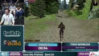 Two Worlds by Shaddex in 226  SGDQ 2016  Part 125 [upl. by Sharai]