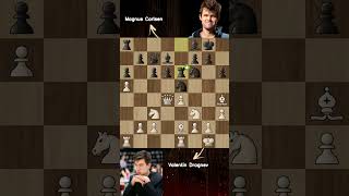 45th FIDE Chess Olympiad 2024 Valentin Dragnev vs Magnus Carlsen chess chessgrandmaster [upl. by Darnok693]