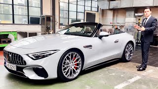 NEW 2022 Mercedes SL 63 AMG  Full Review SL 55 V8 Design Interior Exterior Sound [upl. by Acilgna]