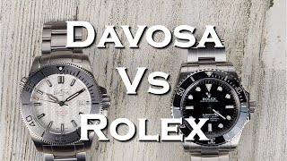 Swiss Made Davosa Argonautic Lumis BS Automatic 300m Diver Watch Vs Rolex Submariner 124060 [upl. by Ycnahc]