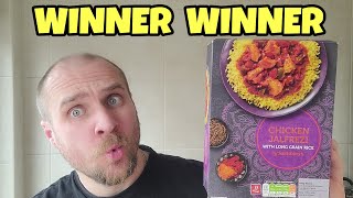 WINNER WINNER Jalfrezi dinner by Sainsburys [upl. by Ennaimaj]