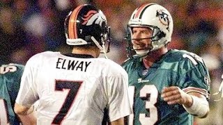 DOLPHINS vs BRONCOS  1998 Week 16 Marino vs Elway  ESPN Monday Night Coutdown [upl. by Rankin]