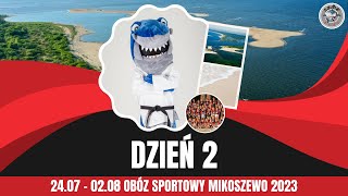 Dzień 2  Letni Obóz SameJudo Mikoszewo 2023 [upl. by Laflam]