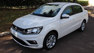 Novo VW Voyage 2019 16 preço consumo detalhes  testedrive  wwwcarblogbr [upl. by Bobbye]