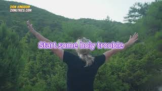 Holy Trouble  Rend Collective Lyric Video [upl. by Elyr]