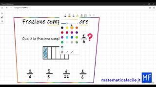 Esercizio con la frazione complementare [upl. by Adnuhs]