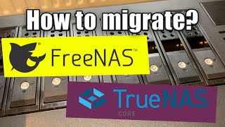 How to migrate TrueNASFreeNAS to a new server [upl. by Leola638]