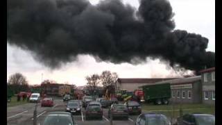 RICKERBY FIRE IN CARLISLE 20 1 2010 [upl. by Pettifer]