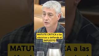 ⚡️ MATUTE Bildu CRITICA a las eléctricas y defiende el IMPUESTO congreso noticias shorts [upl. by Atinev]