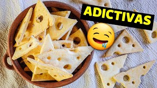 ▪ GALLETAS de QUESO sin gluten 🧀 estilo SALAD1X sin TACC [upl. by Ameerak]