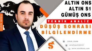 ALTIN ANALİZİ DÜŞÜŞ SONRASI [upl. by Ellenaej397]