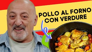 Pollo al forno con verdure [upl. by Lirbij]