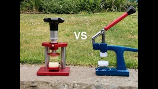 Review Budget Crystal Presses  Lever Press vs Screw Press [upl. by Lorolla]