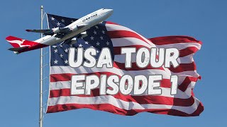 USA TOUR EPISODE 1  A BIG DAY OF TRAVEL TO PHILADELPHIA USA [upl. by Ajroj]