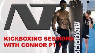 Kickboxing sessions with Connor PT1 [upl. by Christabel83]