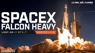 SCRUBBED Watch SpaceX launch a Falcon Heavy with the X37B secretive spaceplane USSF52 [upl. by Argyle]