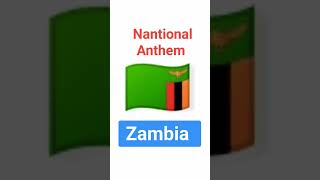 Zambia Flag and National Anthem viralvideo shorts video [upl. by Amandi]