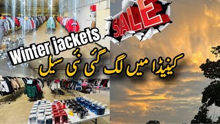 Warehouse Sale on Winter Jackets  Sep 2022 in Brampton  Pakistani Single Mom Canada Daily Vlogs [upl. by Moulton]