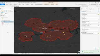 How to Create Travel Time Catchment Areas in ArcGIS [upl. by Lumbye]