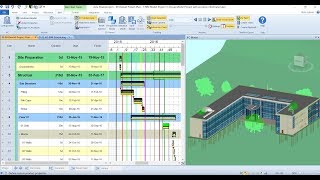 4D BIM Project Scheduling and Controlling with Asta Powerproject BIM [upl. by Lodnar964]