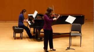 Bacewicz Violin Concerto No3 1st mov [upl. by Haduj]