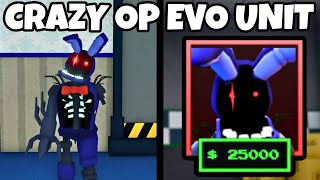 NEW FRACTURED BONNIE EVOLUTION IS CRAZY OP  Roblox Five Nights TD FNTD [upl. by Donata]