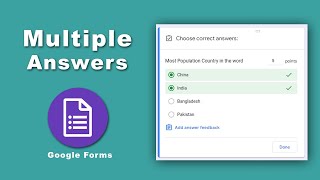 how to add multiple short answers into Google Form Questions [upl. by Sasnak]