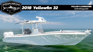 Yellowfin 32 Offshore In Hernando Beach FL l For Sale By Silver King Yachts [upl. by Annahtur]