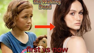 The walking dead actors when they started vs now Which player do you think has changed the most [upl. by Edyaw520]