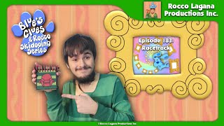 Blues Clues amp Rocco Skidooing Series Episode 183 Racetrack [upl. by Rillings]