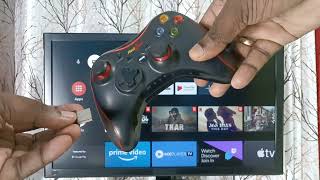 How to Connect Gamepad to TCL Android Smart TV  Game Controller  Wireless Gamepad [upl. by Straus]