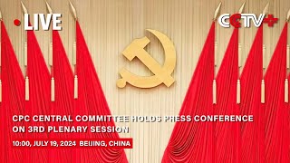 LIVE CPC Central Committee Holds Press Conference on 3rd Plenary Session [upl. by Fafa]