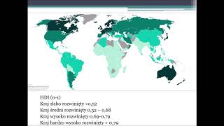 12 Mierniki poziomu rozwoju krajów [upl. by Nylirek]