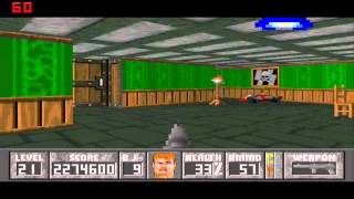 Wolfenstein 3D Spear End Of Destiny  Level 21 [upl. by Sello441]