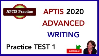 APTIS ADVANCED WRITING PRACTICE TEST 1  Get ready for your best results [upl. by Joacimah341]