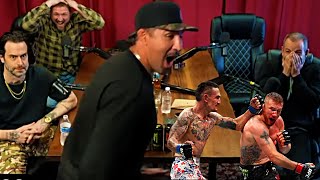 Did Brendan Schaub Try To Go Viral Reacting To Max Holloway Vs Justin Gaethje Knockout At UFC 300 [upl. by Llenrub]