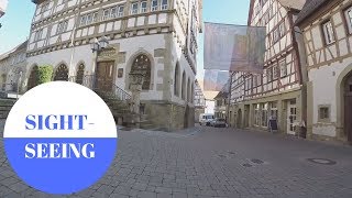 Sightseeing in der Fachwerkstadt Eppingen in GERMANY [upl. by Nored]